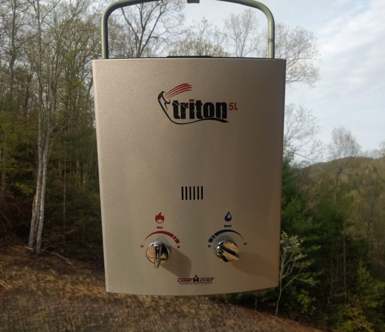 Camp Chef Triton Water Heater Review blacktoptomountaintop